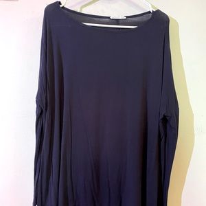 Navy Blue Top